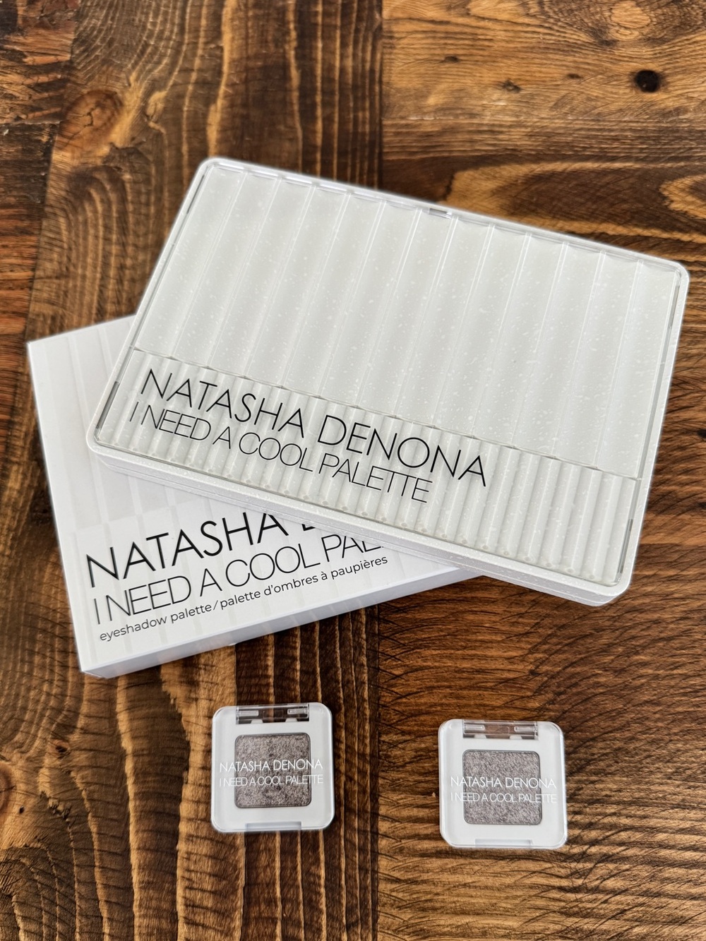 Natasha Denona I Need a Cool Palette EUC and two sample shades